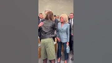 Brigitte Macron and Jhonny Depp at Dior SS26 Show In Paris Fashion Week 2025