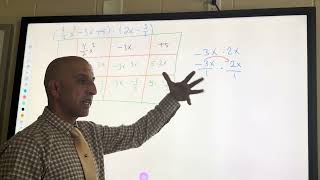 A1.EX.1 Question 2 (Part2) Multiplying polynomials using Table method Update