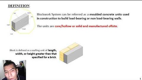 Video 1 - Definition of Blockwork