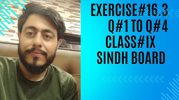 Exercise 16.3 Unit 16 introduction to co-ordinate geometry new mathematics book class 9 | chapter 16