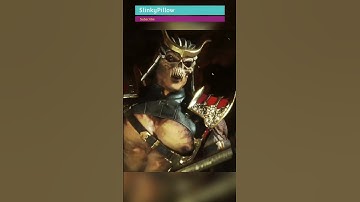 Shao Kahn Wants Those ShoCHEEKS - Mk11 Intros