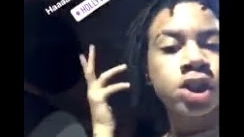 YBN Nahmir listening to Q Da Fool