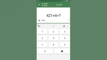 Math Tricks - Single game - To the bitter end - level 84 (Number Keyboard)