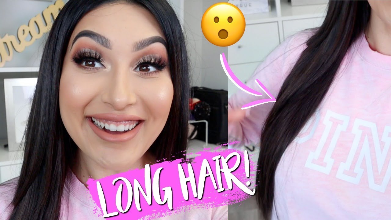 BACK TO LONG HAIR?! - YouTube