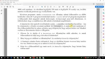 05. Osztályfőnökök Kiválogatás tétele - 2019. május (magyar) Tantárgyfelosztás Python
