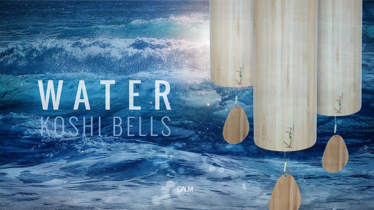 WATER Koshi Wind Chimes Meditation   See the Ocean of oneness  Calm Whale