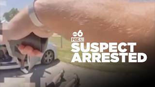 Video shows Ohio police arrest suspect after I-270 chase ends, warrants lead to capture