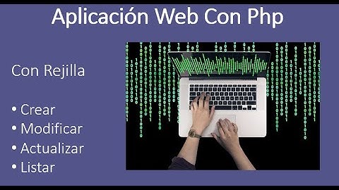 Creación de una aplicación Web Sencilla con Php CRUD