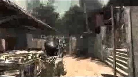 MW3  INSANE 360 CROSS MAP THROWING KNIFE!!!