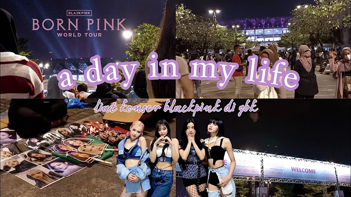 Liat konser blackpink jakarta di gbk area | a day in my life