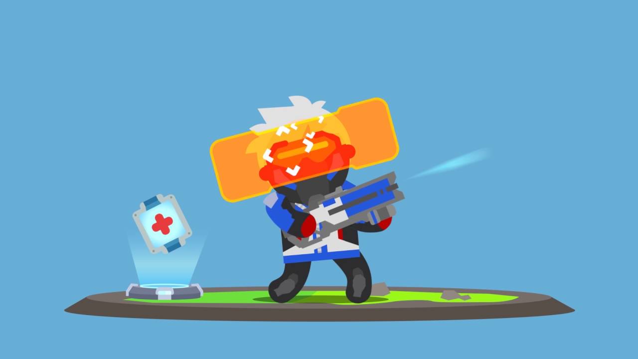Soldier 76 animation