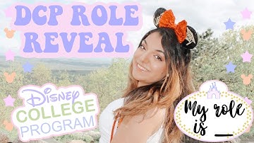 DISNEY COLLEGE PROGRAM ROLE + LOCATION REVEAL AND REACTION I dcp fall 2022