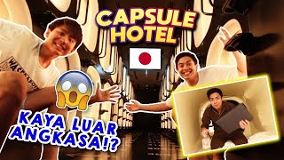 PERTAMA KALI NGINEP DI CAPSULE HOTEL JEPANG🇯🇵! KAYAK DI LUAR ANGKASA!?