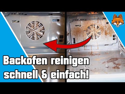 Video: Wie reinige ich den Ofen zu Hause von verbranntem Fett?