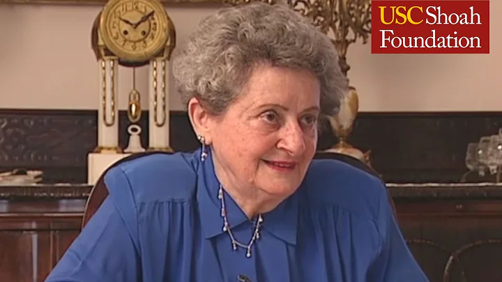 Holocaust Rescuer and Aid Provider Agnes Deluge on...