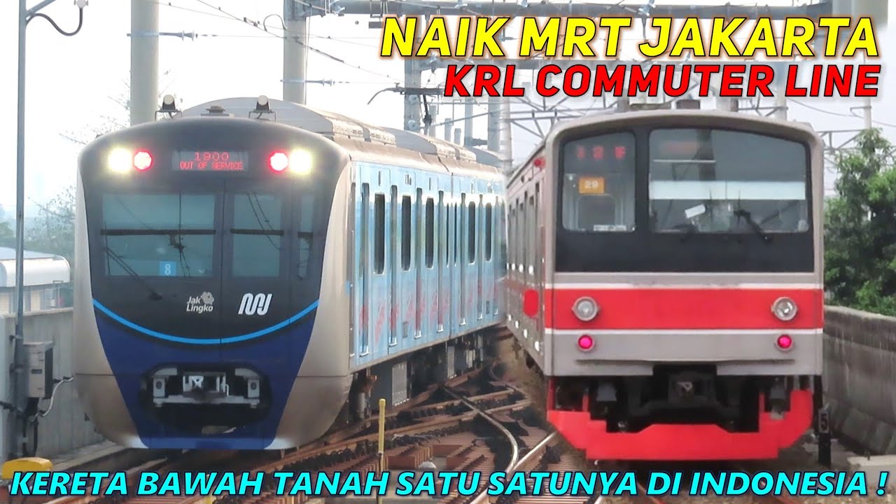 BEGINI CARA NAIK MRT JAKARTA DARI KRL COMMUTER LINE !! Trip Naik Kereta DEPOK SUDIRMAN LEBAK BULUS