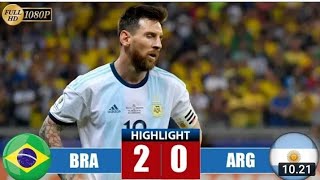 Brasil vs Argentina 2-0 Highlights & Goals | Resumen y Goal | Copa America 2019
