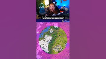 I’m getting too accurate with the storm forecasting in Fortnite…