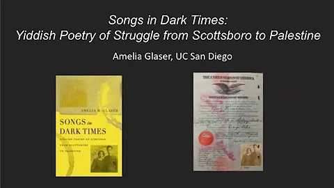 Songs in Dark Times: Yiddish Poetry of Struggle fr...