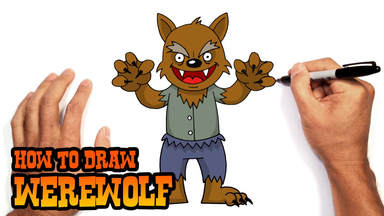 How To Draw A Werewolf