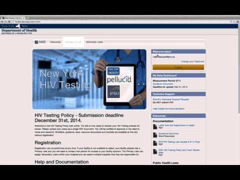 IPRO Clinical Data Portal: HIV Protocol Upload Process