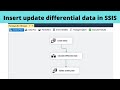 61 Insert update differential data in SSIS