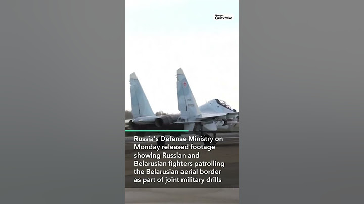Russia and Belarus Continue Military Drills