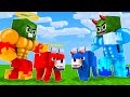 Monster School : Baby Zombie x Squid Game Doll With SuperHero Dog - Minecraft Animation