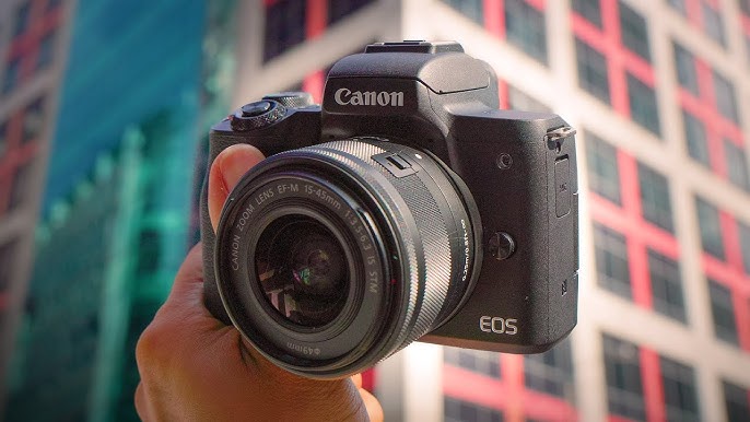 Top 8 Affordable Video Cameras for YouTubers in 2024 - Canon EOS M50 Mark II