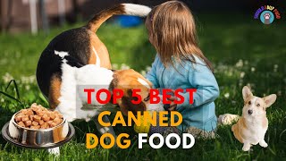 ✅ Top 5 Best Canned Dog Foods for a Healthy Pup 2024 | best dog food 2024