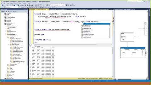 Part 32 SQL Server in Amharic Crash Course Get Age of Student based on DOB using Date FUnction