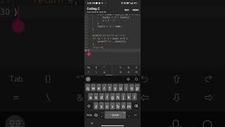 insertion sort in C #C PROGRAMMING #DSA #C in Android #C coding