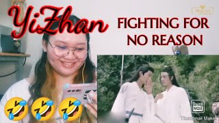 THE UNTAMED |XIAO ZHAN \u0026 WANG YIBO FIGHTING WITH EACH OTHER FOR NO REASON | Reaction Video(eng. sub)