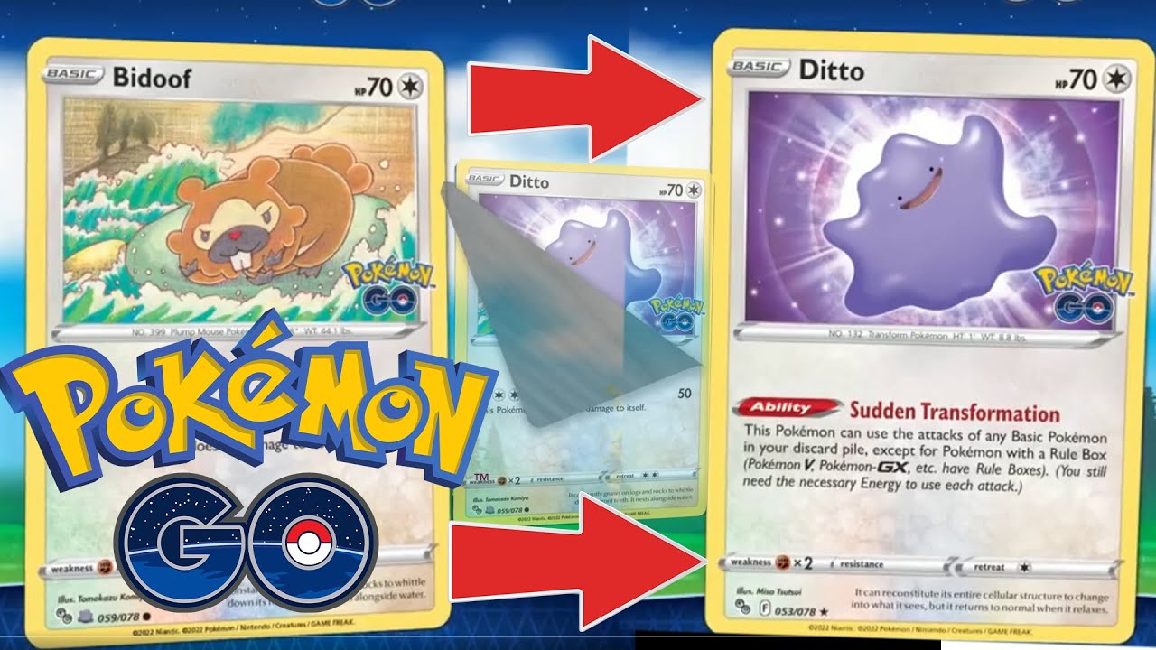 Pokemon GO TCG NEWS! Ditto just did what? 