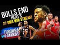 The Game That ENDED LeBron's Heat HiSTORIC 27 Games Win Streak! EPiC Bulls FIGHT!