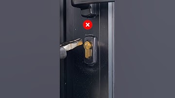 The ultimate fix for a broken key stuck in a lock 🔑 #shorts #diy #diylifehack #key #easyhacks #fyp