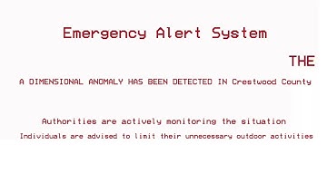 Anomaly Alert - EAS Scenario