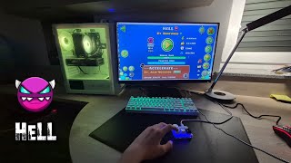 My POV when i beat HeLL (geometery dash)