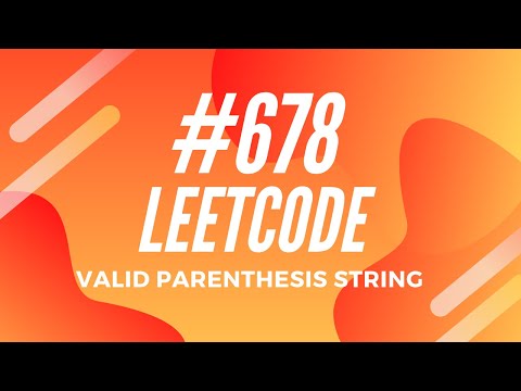 Leetcode #678 -