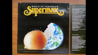 SUPERMAX ‎–World Of Tomorrow - LP- VINYL -ОРИГИНАЛ -RARE - Hansa ‎– 1-й Germany 1990