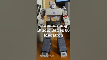 Transforming Studio Serie 86 Megatron | MrLoubat | Transformers
