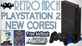 PS2 How To Install RetroArch! New NES & Mega Drive Core! screenshot 2