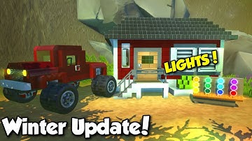 Lights + New Engine Release! - Scrap Mechanic Winter Update 0.2.0