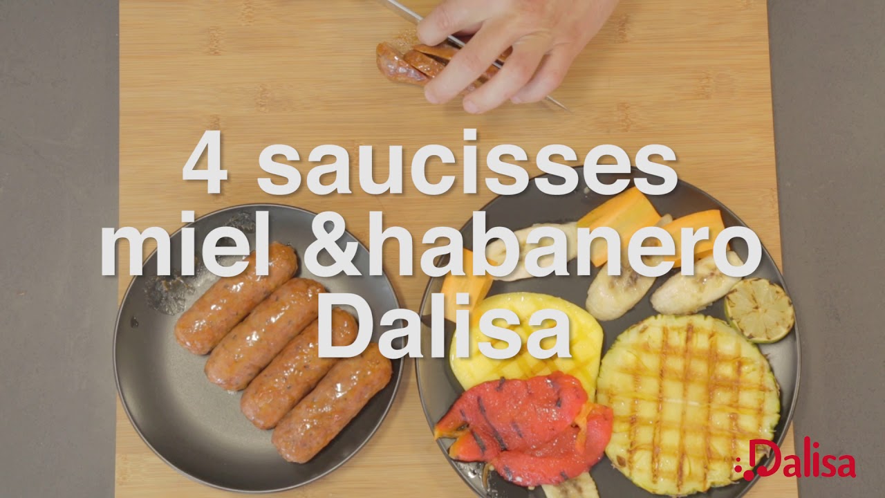 Salade Exotique A La Saucisse Miel Habanero Dalisa Youtube