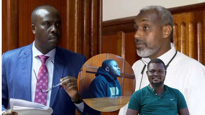 SHOWDOWN AS LAWYER DANSTAN OMARI CORNERS IPOA OFFICER WITH QUESTIONS OVER JAMES MUKHWANA'S DETENTION