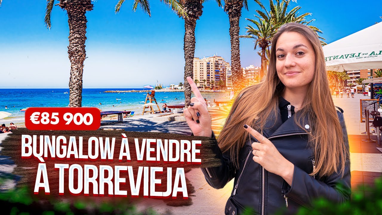 Bungalow á vendre á Torrevieja Espagne. Propriété en Espagne (Costa Blanca)