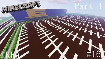 Building an IKEA! wMistely |Part 1 | Timelapse #16 | Minecraft - EverCity Project