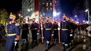 Retragere cu torțe a militarilor Brigăzii 30 Gardă „Mihai Viteazul”