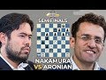 Bullet Chess Championship Semifinals: Nakamura Vs. Aronian