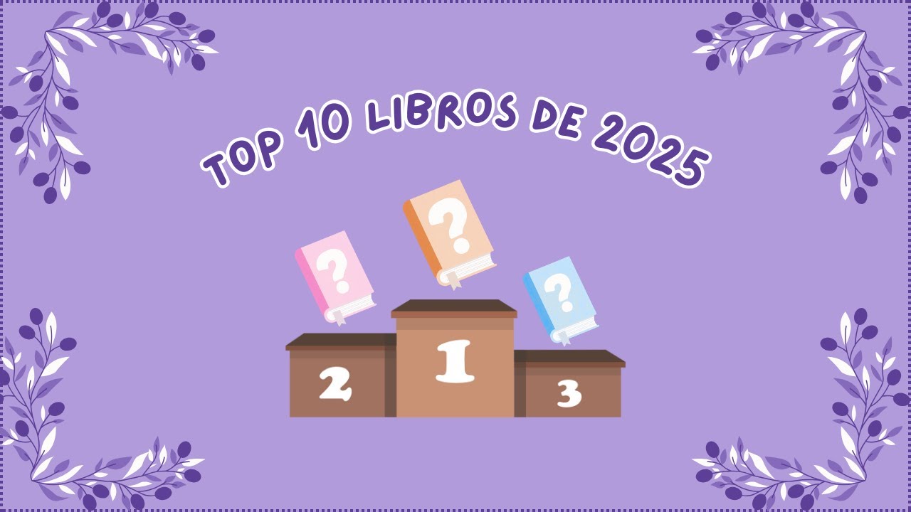 TOP 10 LIBROS DE 2025 #libros #booktube #books
